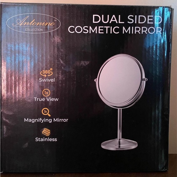 Antonino Collection - Dual sided Cosmetic Mirror - Picture 1 of 3